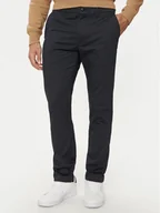 Spodnie męskie - Tommy Hilfiger Chinosy MW0MW35638 Granatowy Slim Fit - miniaturka - grafika 1