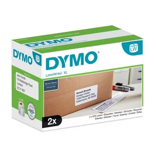 Dymo Etykiety samoprzylepne Mega rolki z Etykietami adresowymi S0947420 do - Etykiety do drukarek - miniaturka - grafika 1