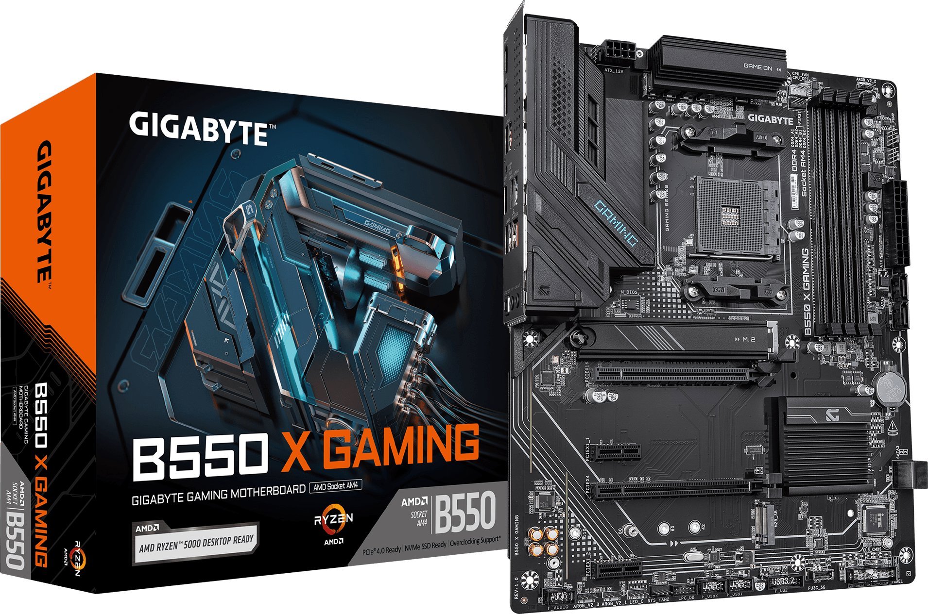 Gigabyte B550 X GAMING B550 Socket AM4 ATX
