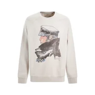 Bluzy męskie - Męska Bluza GUESS CORTO CN SWEATSHIRT M3RQ24KBLZ0-G9L9 – Szary - miniaturka - grafika 1