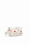 Torebki damskie - Desigual Women's Circa Gales Accessories PU Across Body Bag, biała, biały - miniaturka - grafika 1