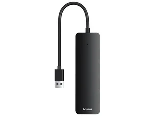BASEUS Hub UltraJoy Series 4-Port HUB Lite 15cm Cluster Black (USBA - USB3.0*4) - Huby USB - miniaturka - grafika 1