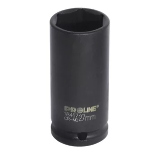 Nasadka udarowa 6-kątna wydłużona Cr-Mo 1/2" 29 mm Proline - Bity - miniaturka - grafika 1