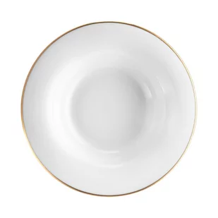 Talerz Głęboki Porcelanowy 23 Cm Plus Gold Villa Italia - Talerze - miniaturka - grafika 1