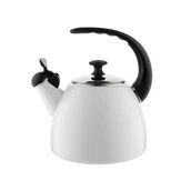 Czajniki na gaz - Czajnik emaliowany gładki Aperto 2,2l biały - miniaturka - grafika 1