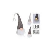 Ozdoby bożonarodzeniowe - Gnom LED 5 x 5 x 19 cm AQS000030 - miniaturka - grafika 1