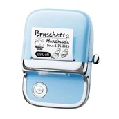 Drukarki - Phomemo M150 termiczna Niebieska - miniaturka - grafika 1