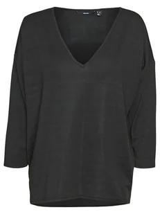 Vero Moda Bluzka w kolorze antracytowym - Bluzki damskie - miniaturka - grafika 1
