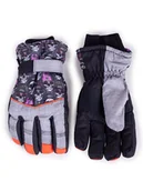 Rękawiczki dla dzieci - Rękawiczki Narciarskie Chłopięce Pięciopalczaste Czaszki 18 Cm - miniaturka - grafika 1