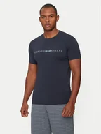 Koszulki męskie - Emporio Armani Underwear T-Shirt 111971 4F525 00135 Granatowy Regular Fit - miniaturka - grafika 1
