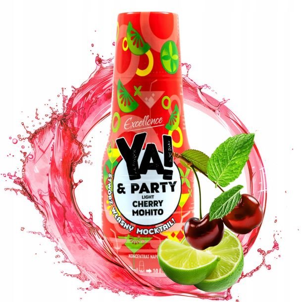 Excellence Ya! & Party Light Cherry Mohito Koncentrat napoju 500 ml