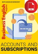 Książki do nauki języka angielskiego - Accounts and Subscriptions - miniaturka - grafika 1