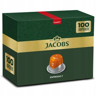 Kapsułki do Nespresso Jacobs Espresso 7 - 100 szt. - Kawa w kapsułkach i saszetkach - miniaturka - grafika 1