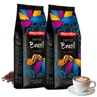 Kawa - Zestaw 1kg Kawy Ziarnistej Marila Brazil - miniaturka - grafika 1