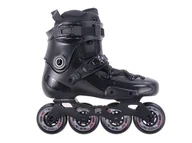 Rolki - Rolki freeride męskie FR SEBA FR3 80 Black - miniaturka - grafika 1
