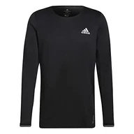 Koszulki męskie - adidas Męska koszulka z długim rękawem Fast Ls, czarny, XL - miniaturka - grafika 1