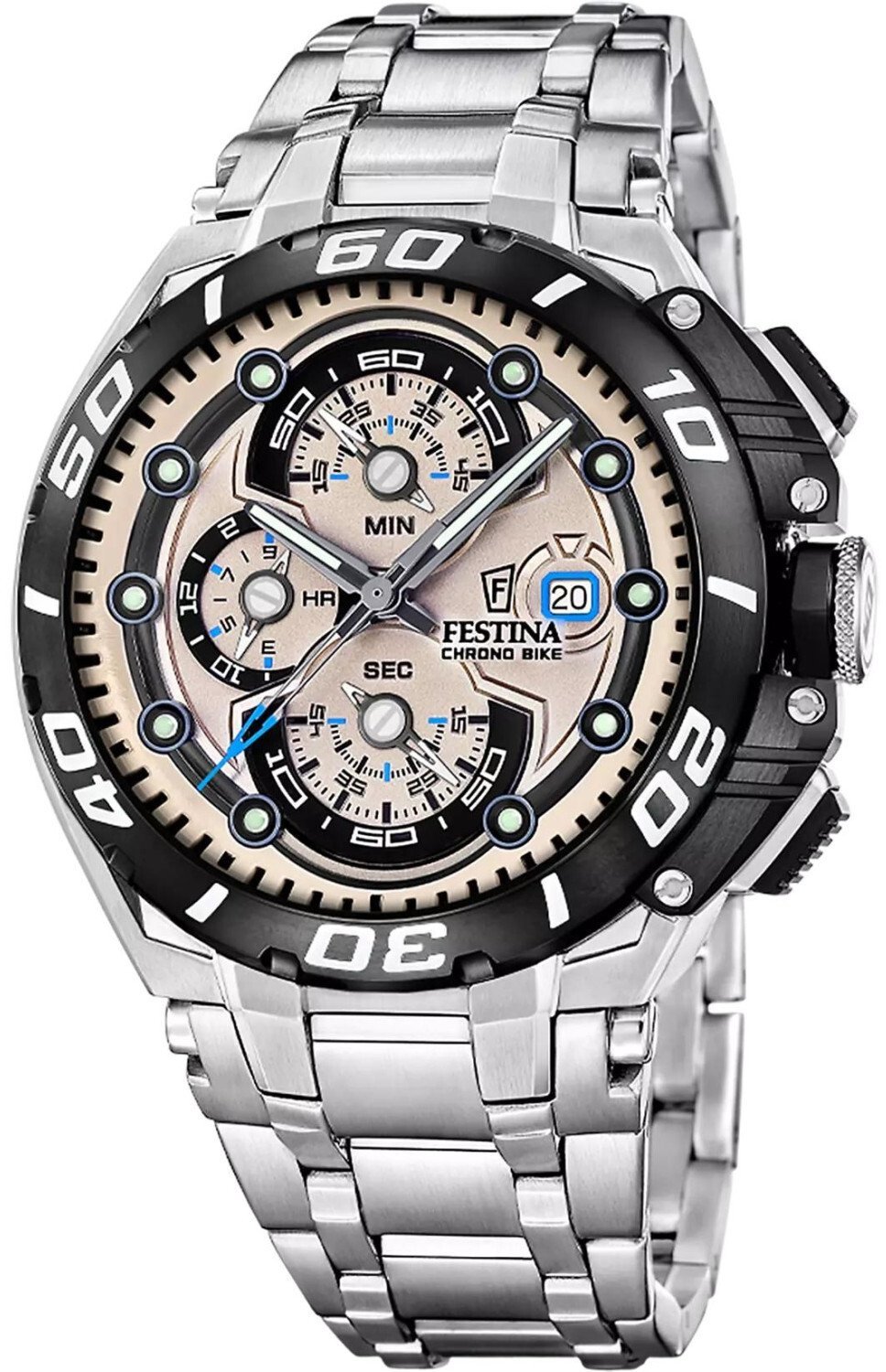 Zegarek Festina Zegarek męski Festina F20754-2 srebrny