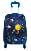 Akcesoria podróżnicze - Walizka Podróżna Na Kółkach - Kosmos - Kosmiczna Kolekcja - miniaturka - grafika 1