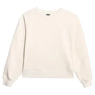 Bluzy sportowe damskie - Bluza damska 4F Sweatshirt F1888 Rozmiar: XL / Kolor: beżowy - miniaturka - grafika 1