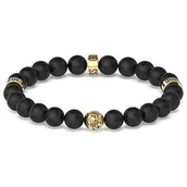 Bransolety męskie - Bransoletka męska Guess 4G Icon JUMB02117JWYGBKT/U - miniaturka - grafika 1