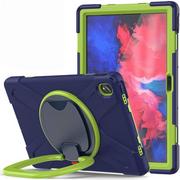 Etui do czytników e-book - TECH-PROTECT Etui na Lenovo Tab P11/P11+ Plus 11.0 TB-J606/J616/J607Z TECH-PROTECT X-Armor Granatowo-Zielony - miniaturka - grafika 1