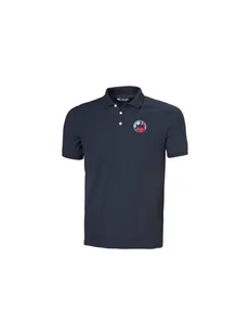 Koszulka HELLY HANSEN HP RACE POLO 2.0 granatowy S - Koszulki męskie - miniaturka - grafika 1