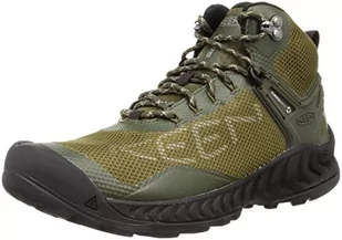 KEEN Męskie buty trekkingowe Nxis Evo Mid, Forest Night Dark Olive, 40.5 EU - Buty trekkingowe męskie - miniaturka - grafika 1