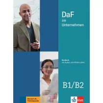 Daf im Unternehmen B1-B2 Kursbuch + online - dostępny od ręki, natychmiastowa wysyłka - Książki do nauki języka niemieckiego - miniaturka - grafika 1