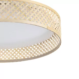Lampa sufitowa LED Luppineria, bambus, Ø 38cm - Lampy sufitowe - miniaturka - grafika 2