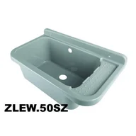 Zlewy i komory gospodarcze - HYDROLAND ZLEW.50 SZARY Komora gospodarcza szara 50x34 - miniaturka - grafika 1