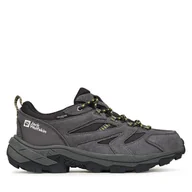 Buty trekkingowe męskie - Trekkingi Jack Wolfskin Vojo Tour Texapore Low A62070 Szary - miniaturka - grafika 1