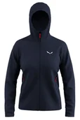 Bluzy damskie - Salewa Bluza trekkingowa damska Puez Rocca PL Hooded Women granatowa 38_M - miniaturka - grafika 1