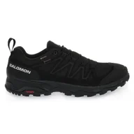 Buty trekkingowe męskie - Salomon X Ward Leather GTX - GORE-TEX - Męskie buty turystyczne Czarny 471823 , Rozmiar: EU 43 1/3 UK 9 - miniaturka - grafika 1