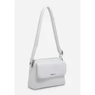 Torebki damskie - Torebka Damska Biała Listonoszka LUIGISANTO na Ramię Skóra Ekologiczna - miniaturka - grafika 1