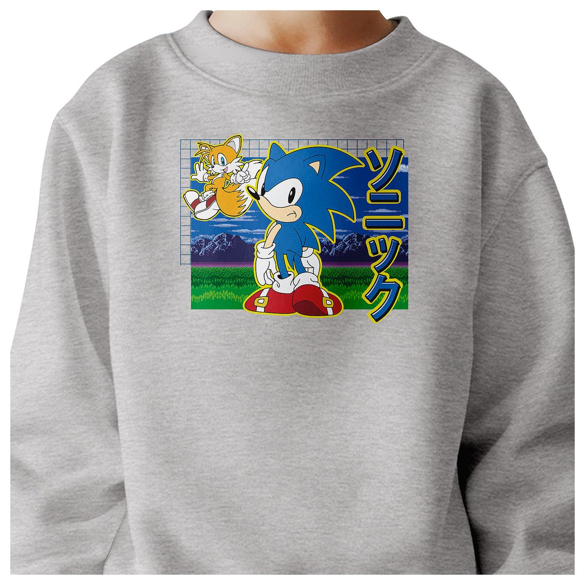 BLUZA DZIECIĘCA SONIC 122-128 DLA DZIEWCZYNKI CHŁOPCA