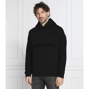 Emporio Armani Bluza | Regular Fit - Bluzy męskie - miniaturka - grafika 1
