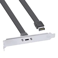 Wtyczki i adaptery - Wspornik gniazda InLine USB Type-C na panel przedni USB 3.1 Key-A wewnętrzny, 0.5m - miniaturka - grafika 1