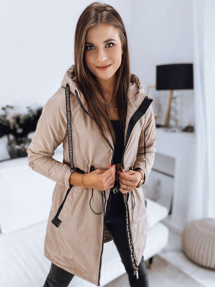 Kurtka damska parka VERONI beżowa Dstreet TY3213-XL