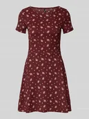 Sukienki - Sukienka mini ze wzorem na całej powierzchni model ‘30 BILL’ - miniaturka - grafika 1