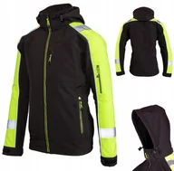Odzież robocza - Kurtka robocza Softshell Rival Odblaskowy Hi-VIS - miniaturka - grafika 1
