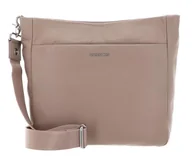 Torebki damskie - Mandarina Duck Mellow Leather Crossover damski, Ciepły szary - miniaturka - grafika 1