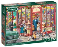 Puzzle - Jumbo Spiele 11284 Piece Jigsaw Falcon de Luxe Puzzle The Toy Shop, 1000 części 11284 - miniaturka - grafika 1