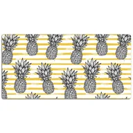 Podkładki na biurko - Podkładka mata ochronna na biurko Ananas 120x60 cm, Dywanomat - miniaturka - grafika 1