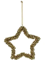 Ozdoby bożonarodzeniowe - Kersten Dekoracyjna zawieszka "Star" w kolorze złotym - 16 x 16 cm - miniaturka - grafika 1