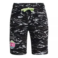Odzież sportowa dziecięca - Spodenki krótkie chłopięce Under Armour Rival Fleece ANAML Short - miniaturka - grafika 1