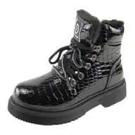 Botki damskie - Botki trzewiki dziecięce MissMe ocieplane - miniaturka - grafika 1