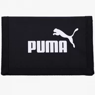 Portfele - Portfel Sportowy Puma Unisex Czarny Rozkładany 079951-01 - miniaturka - grafika 1