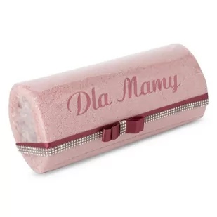 Ręcznik upominkowy T/0423 pudrowy Dla mamy 500g/m2 na prezent Eurofirany - Ręczniki - miniaturka - grafika 1