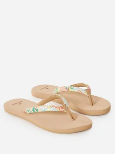 Rip Curl Japonki w kolorze beżowym - Klapki i japonki damskie - miniaturka - grafika 1