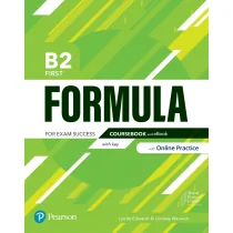 Formula. B2 First. Coursebook with key + Książka w wersji cyfrowej - Książki do nauki języka angielskiego - miniaturka - grafika 1